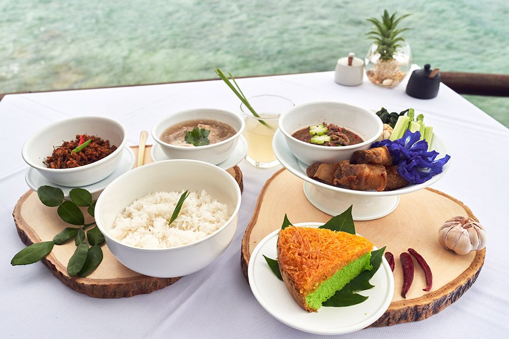 Fresh Thai meal