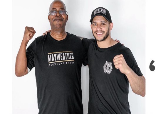 Emery with Mike